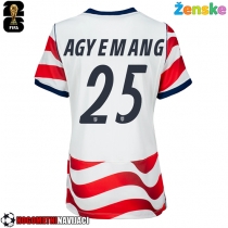 Ženske Nogometnih dresov Združene države Patrick Agyemang #25 Domači SP 2026 Kratki rokavi